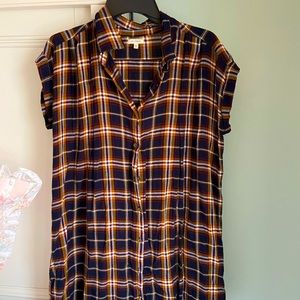 Plaid shirt dress-Showpo